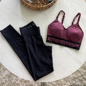 Under Armour Set (leggings and sport bra)